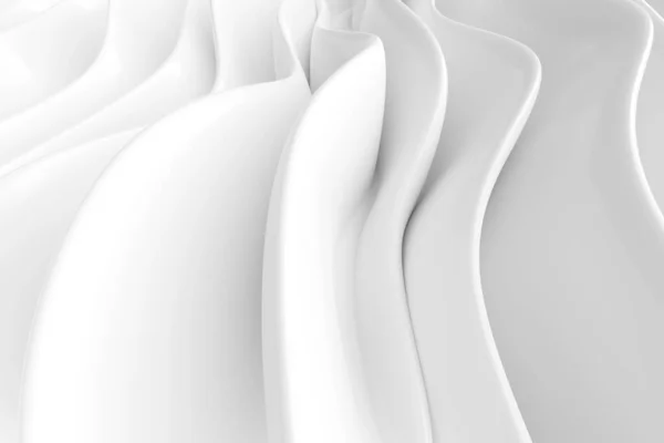 現代のライト壁紙 波グラフィックデザイン 珍しい3Dイラスト — ストック写真