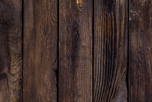 Textured wooden background of vertical vintage boards — Stock Photo, Image