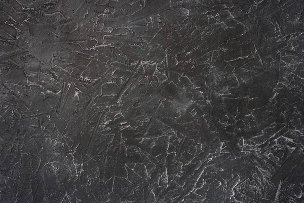 Фон, текстура: черная штукатурка с белыми венами . — стоковое фото