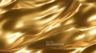 Vektör Soyut Arkaplan Zarif İpek Doku Saten Lüks Kumaş Katları. Tasarım için Şablon, Banner