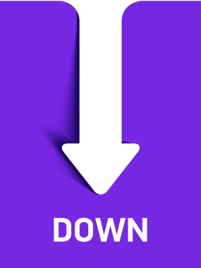 Renkli bir zemin üzerinde gölge ile beyaz kağıt çıkartmalar