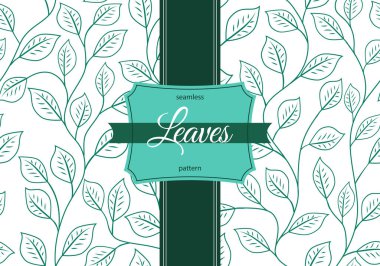 Kusursuz yapraklar. Yapraklı çiçek süsü..