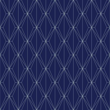 Art Deco Dikişsiz desen, Dizayn, kapak, tekstil, duvar kağıdı, vektör dekorasyon için geometrik arka plan