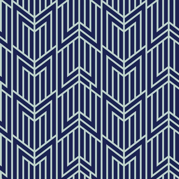 Art Deco Seamless Pattern, Sfondo geometrico per il design, copertina, tessile, carta da parati, decorazione in vettore — Vettoriale Stock