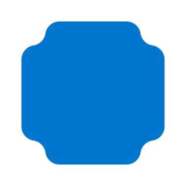 Boş etiketli kare geometrik boş etiket ögesi