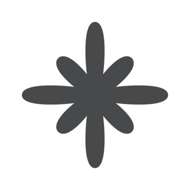 Siyah yıldız y2k bayram ışıl ışıl festival elementi