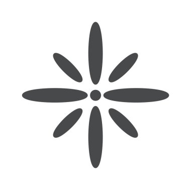 Dekoratif yıldız y2k siyah parıltılı şekil ögesi