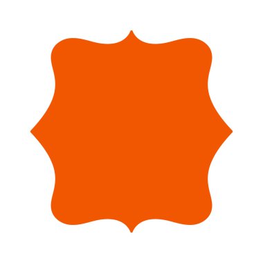 Etiket rengi klasik tasarım etiketi şablonu