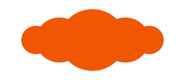 Kırmızı etiket dekoratif etiket renkli tasarım ögesi