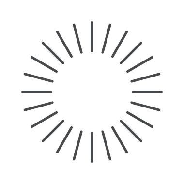 Güneş ışınları y2k elementi etrafında vahşi bir form oluşturuyor.