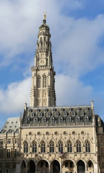 Câmara Municipal Lugar Heróis Nas Arras Francesas — Fotografia de Stock