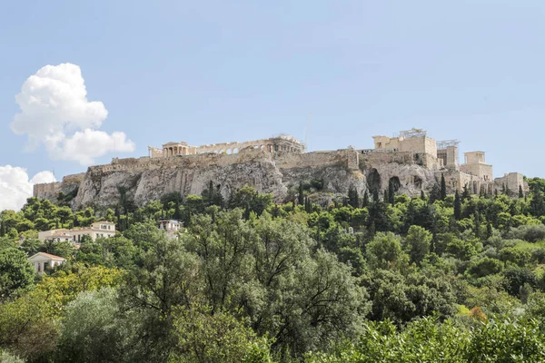 Vista Acrópolis Atenas Grecia —  Fotos de Stock