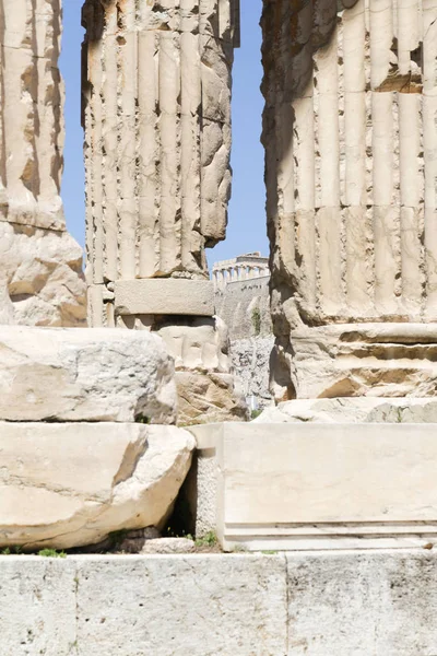 Temple Olympian Zeus Olympieion — Stock Photo, Image