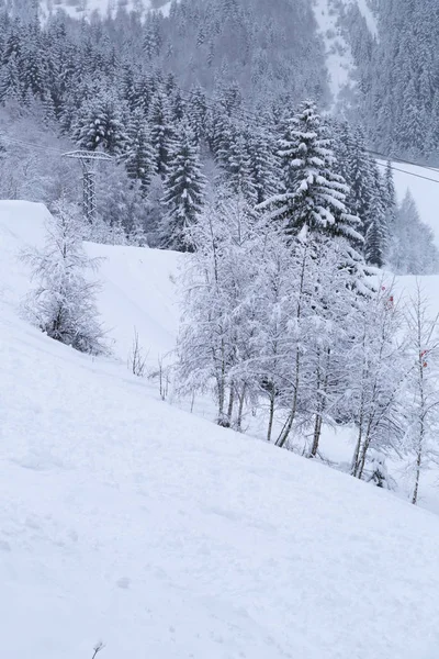 Alpe Huez Sídomén Francia Alpokban — Stock Fotó