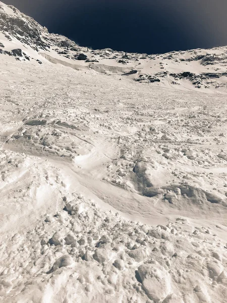 Domena Narciarska Alpe Huez Alpach Francuskich — Zdjęcie stockowe