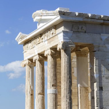 Atina, Yunanistan 'daki Akropolis' te Parthenon