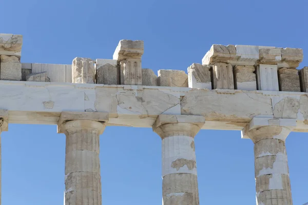 Парфенон Акрополе Афинах Греция — стоковое фото