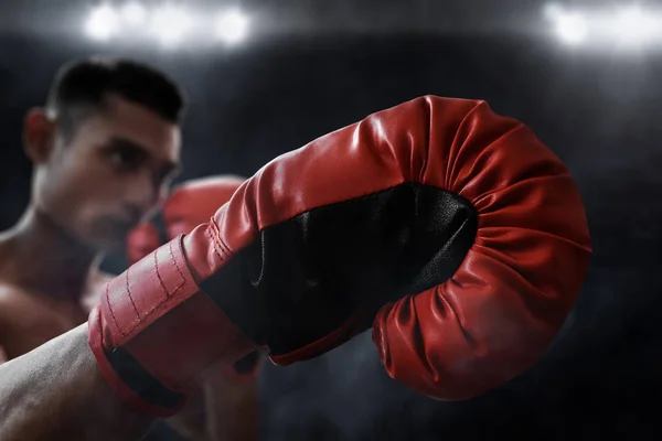 Studio Shot Of A Red Boxing Glove Stock Photo - Download Image Now - Boxing  Glove, Boxing - Sport, Cut Out - iStock