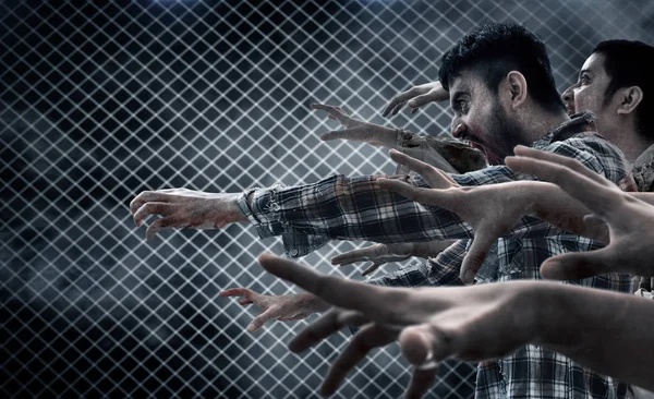 Grup zombi saldırı