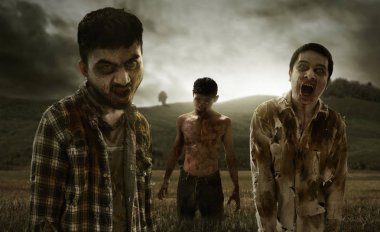 Grup zombi saldırı