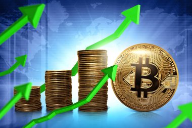 Bitcoin para birimi kadar yükselen