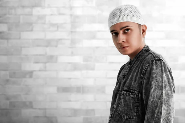 아시아 이슬람 남자의 초상화 — 스톡 사진
