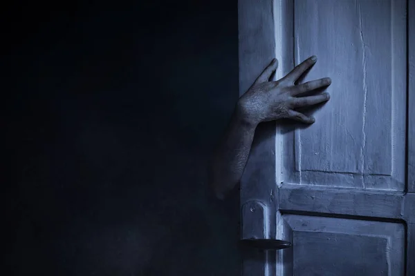 Korkunç zombi el, cadılar bayramı teması