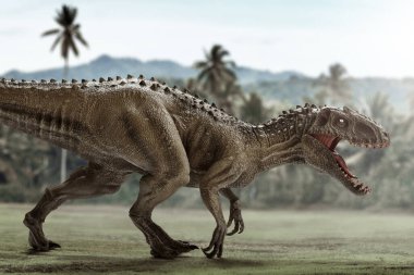 Dinozor, Tyrannosaurus Rex ormanda.