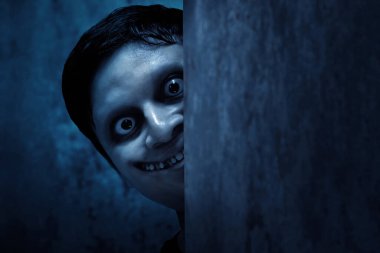 Korkunç hayalet surat, Cadılar Bayramı teması