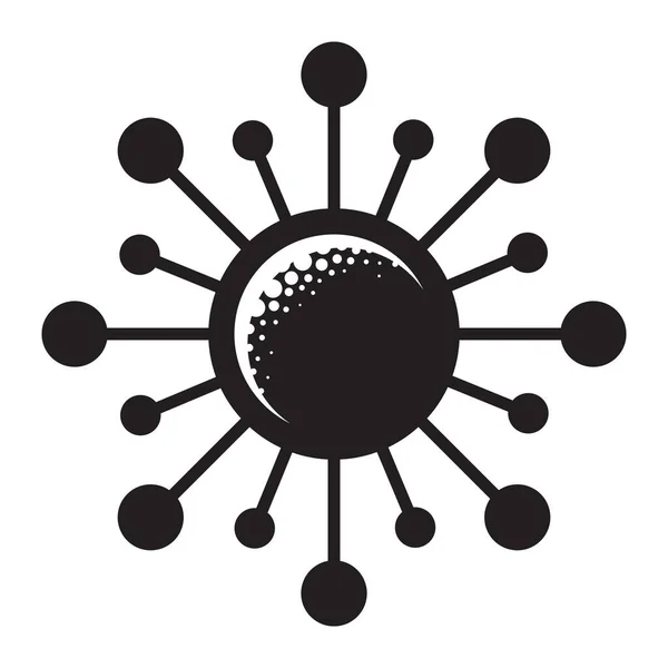 Коронавірус 2019-nCoV знак Векторні ілюстрації — стоковий вектор