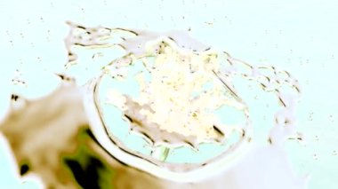 ekranda renkli sıçraması