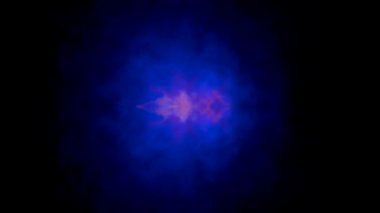 renkli duman dans üstünde belgili tanımlık perde