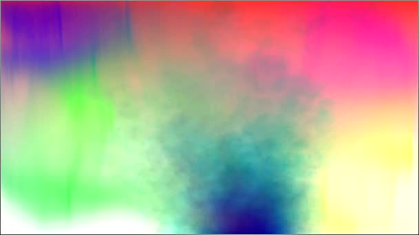 Dance Colored Smoke Screen — Stock Video