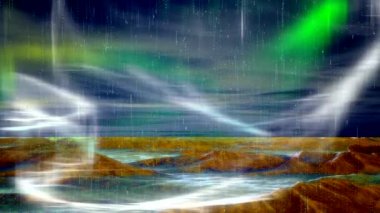 renkli duman dans üstünde belgili tanımlık perde