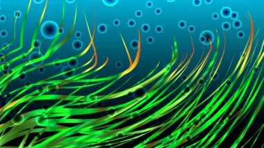 Ekrandaki renk kalıplarının dans