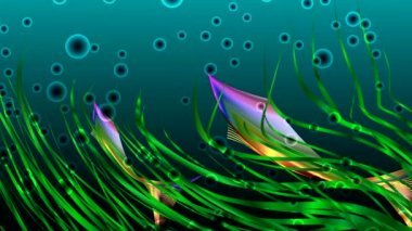 Renkli Daireler dans üstünde belgili tanımlık perde