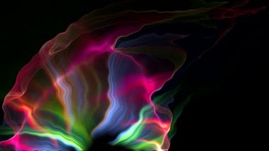 renkli çizgiler dans üstünde belgili tanımlık perde