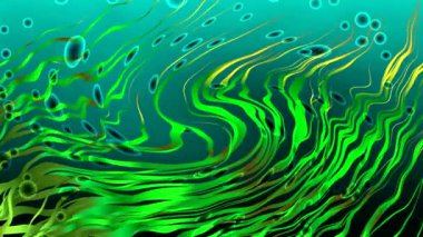 ekran renkli topları dans