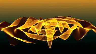 Ekrandaki renk kalıplarının dans