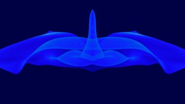 Ekrandaki renk kalıplarının dans