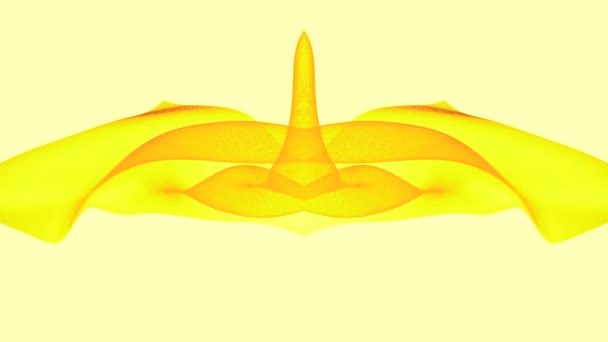 danse de motifs de couleurs sur l'écran 