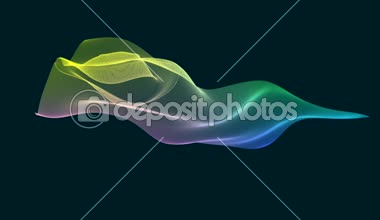 Ekrandaki renk kalıplarının dans