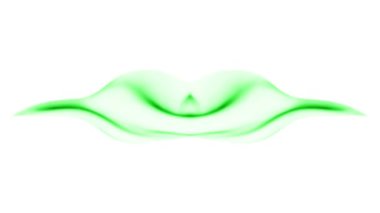 Ekrandaki renk kalıplarının dans