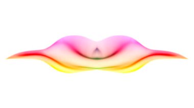 Ekrandaki renk kalıplarının dans