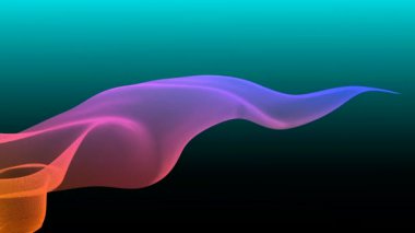 Ekrandaki renk kalıplarının dans