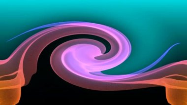 Ekrandaki renk kalıplarının dans