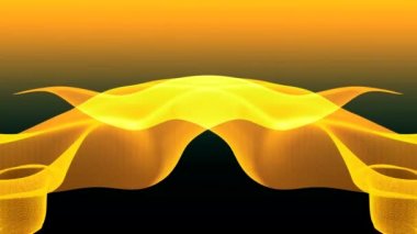 Ekrandaki renk kalıplarının dans