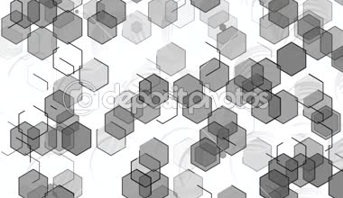 ekranda renkli şekiller dans