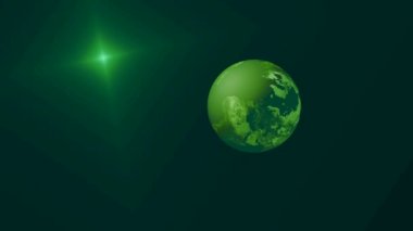 gezegenin ekrandaki hareketi