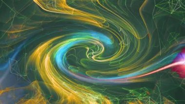 renk desen ekranda dans